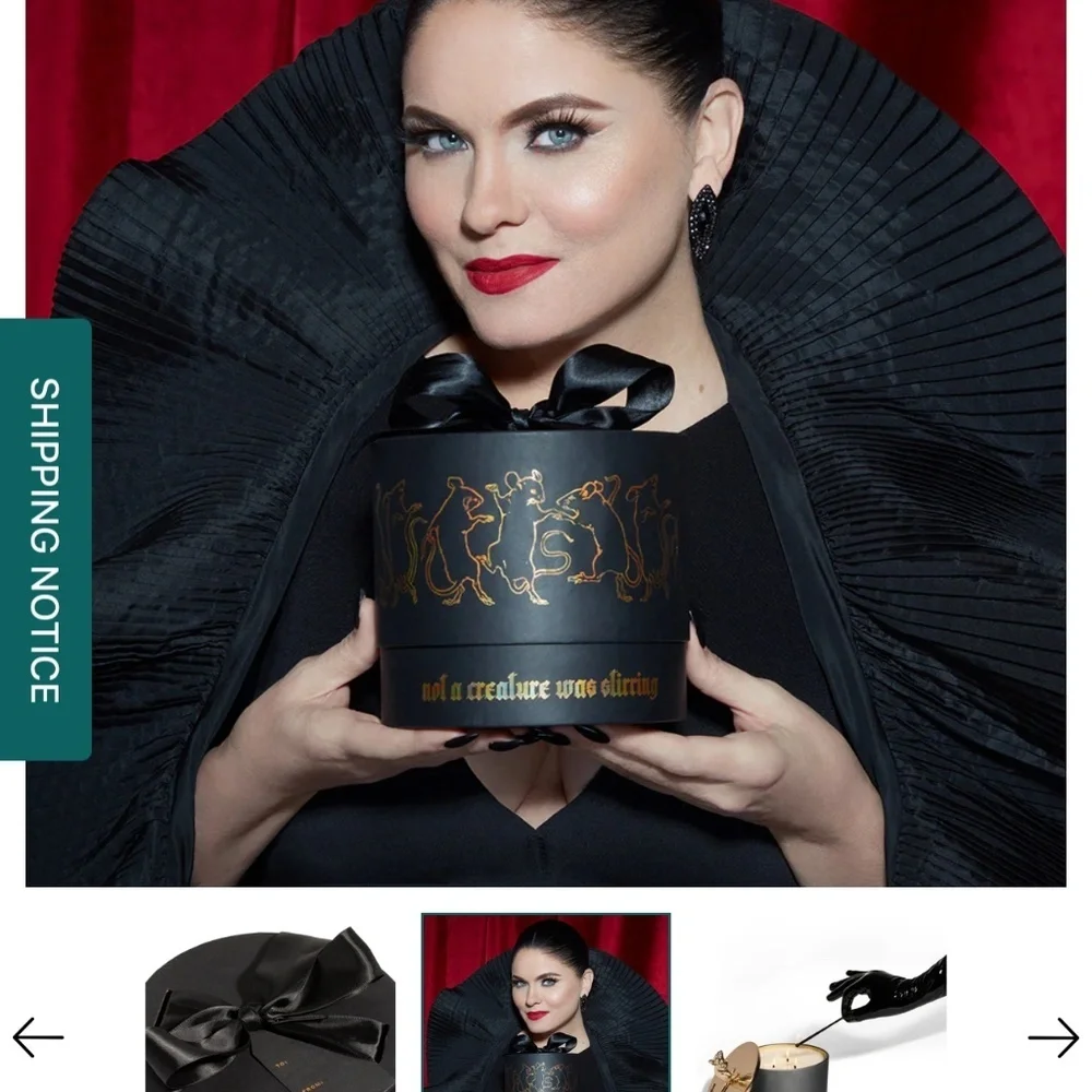 NWT Heretic not a creature was stirring candle